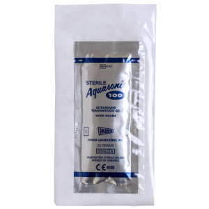 Aquasonic 100 - Sterile Single Use - Overwrapped Foil Pouch